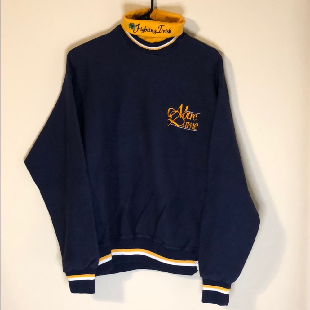 Vintage Norte Dame crewneck sweater